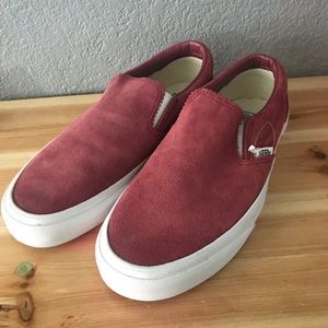 Vans slip on